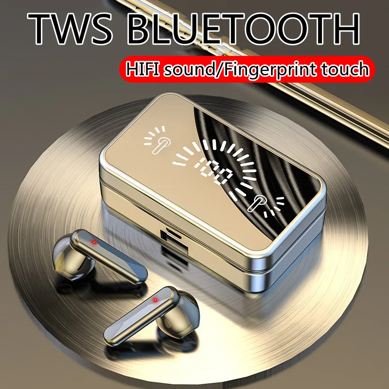 

TWS беспроводные наушники Fone Bluetooth 5,0 наушники спортивные наушники-вкладыши гарнитура с микрофоном зарядная коробка наушники для всех смартф...