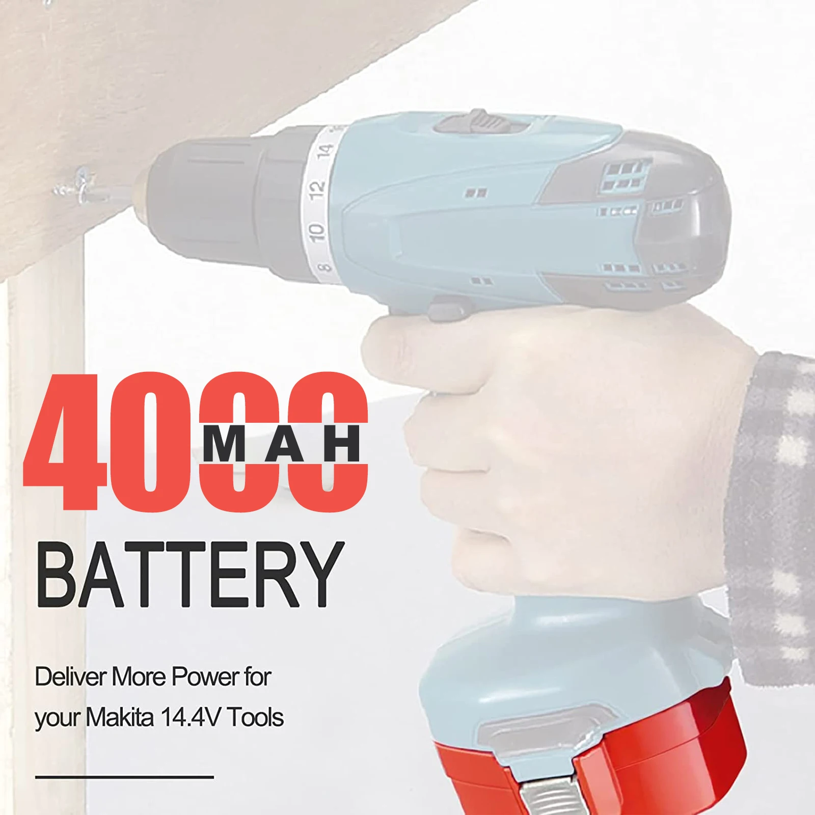 Аккумуляторная батарея для Makita PA14 14 4 4000 1422 1433-1 6281D 6280D 6337D 1420 в 192600 мАч