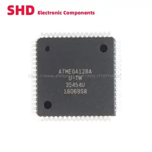 ATMEGA128A-AU ATMEGA128-16AU ATMEGA128 ATMEGA128A TQFP-64 8-bit Microcontrollers - MCU 128K Flash 4K EEPROM SMD IC
