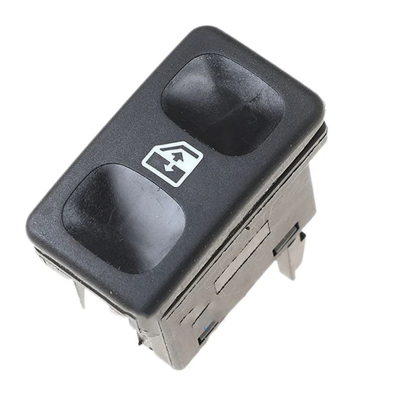Автомобильный черный пластиковый металлический переключатель управления окном