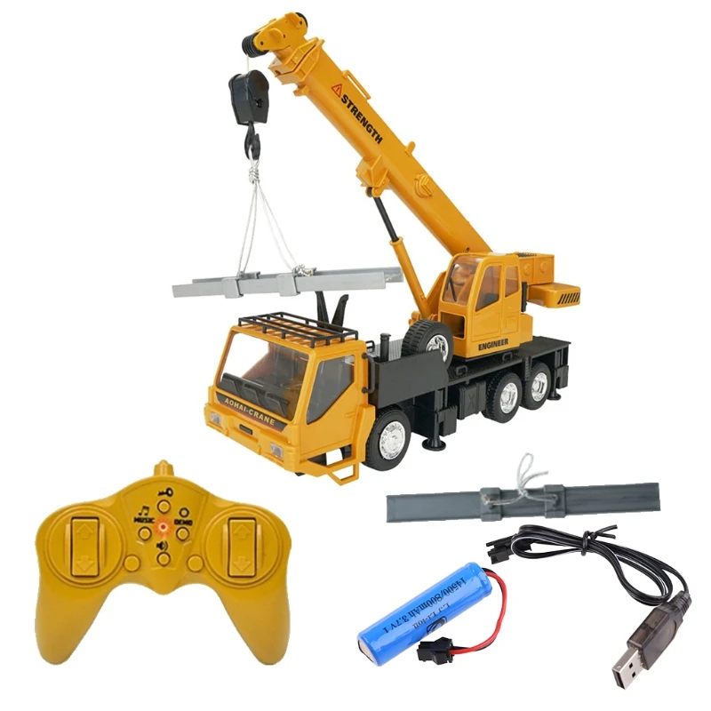 

2.4G 10ch 1:24 Scale Engineering RC Car Remote Control Crane Vehicle Toys