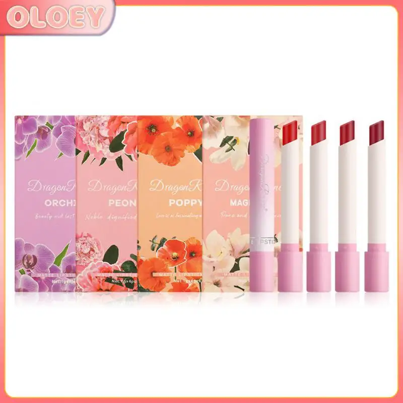 

Lip Mud Waterproof Cigarette Lipstick Set Non-stick Cup Not Easy To Discolor Moisturizing Lip Tint Lasting Matte Lipstick