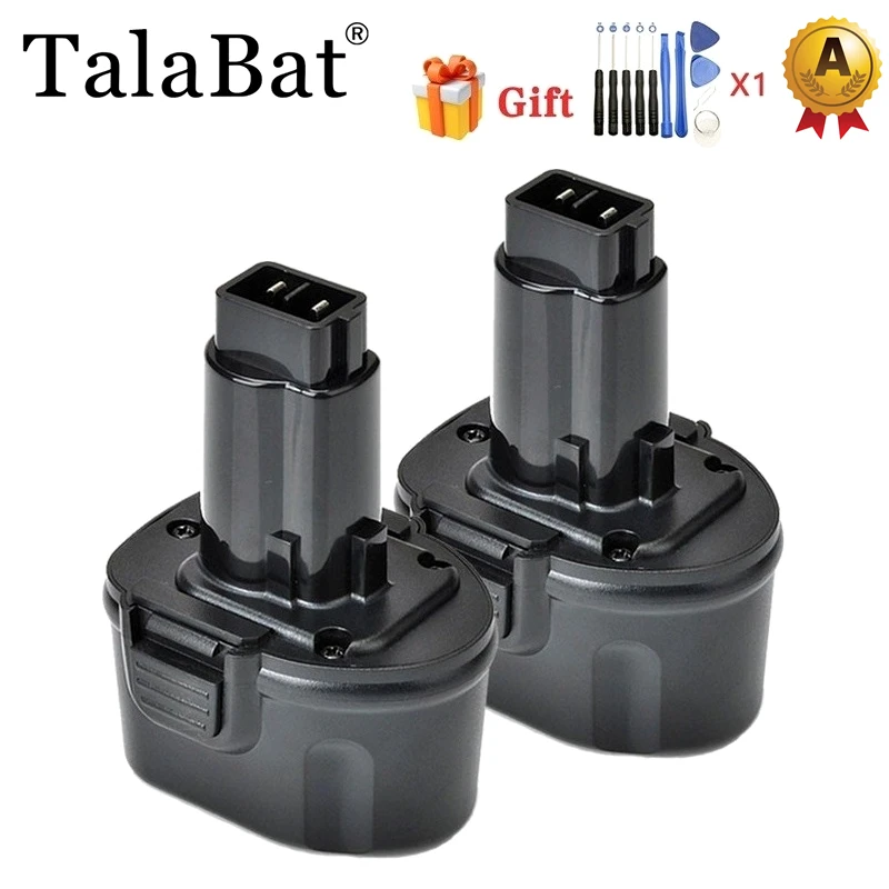 

Аккумуляторная батарея для электроинструментов DE A9263 DE9057 DE9085 DW9057 DW920K DW925K2 DW980K, 12 В, 2000 мАч