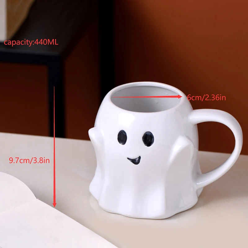 Кружка для Хэллоуина Пасха призрак эльф 3D креативная Милая кружка пар подарок
