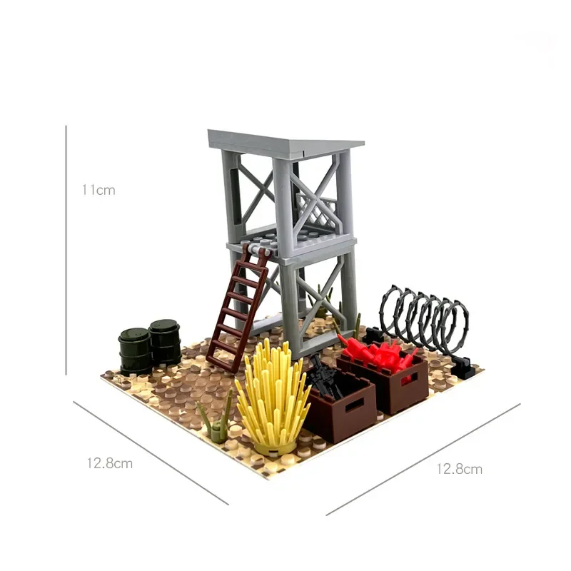 Конструктор MOC Desert военные сцены сборные блоки игрушка почтовая служба позиции