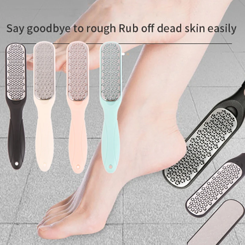 

1pcs Double Side Foot File Professional Rasp Heel Grater Hard Dead Skin Callus Remover Pedicure File Foot Grater