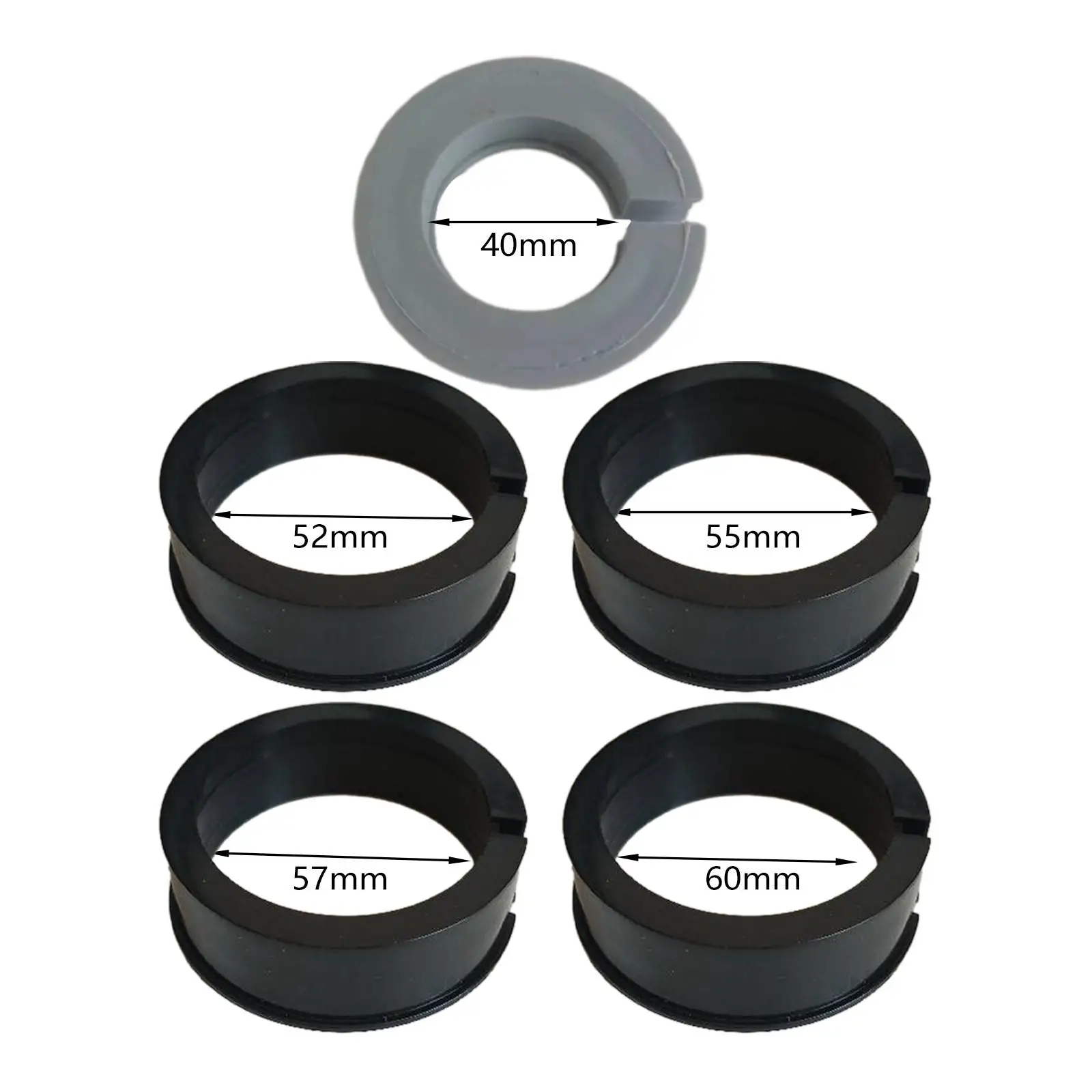 5 шт. переходные втулки аксессуары для сверлильного станка 40 мм 52 55 57 60