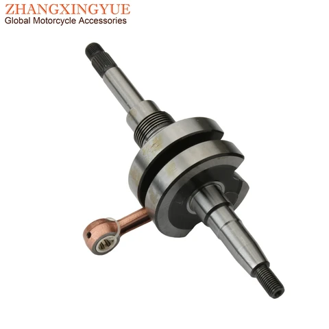 Коленчатый вал скутера сборка для Suzuki AS50 AZ50 Lets II UR 50W 12200-43E11-000 детали двигателя 214 мм