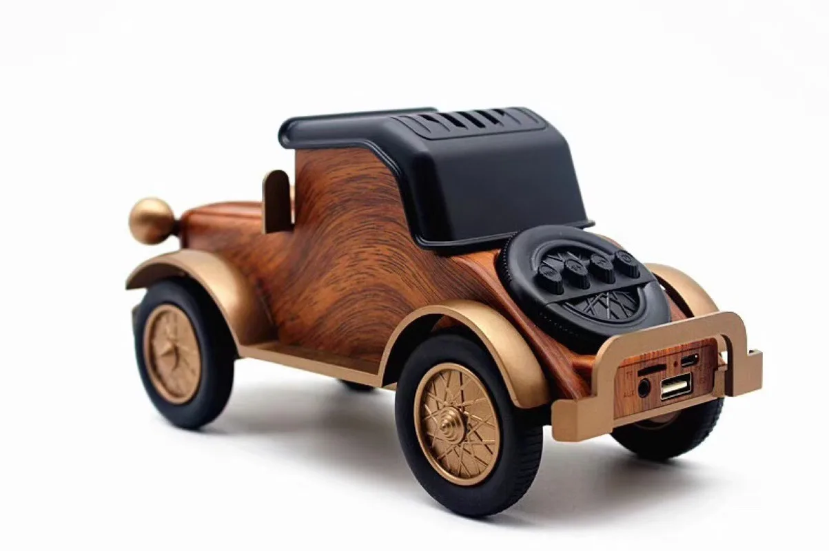 

A9 Retro Bluetooth Speaker Portable Creative Car Model Mini Support TF Speakers