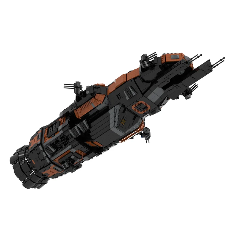5112 деталей MOC Space MCRN Tachi Rocinante - легкий фрегат класса Corvette ECF-270 MCRN Tachi, модель из строительных блоков, подарок на Рождество (art.: 3920dcd2ed0b6) - 3920dcd2ed0b6