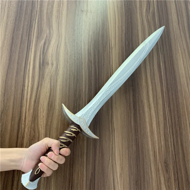 Cos подарок 71 см стральный меч эльфы косплей инмантация Золотое оружие