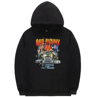 bad bunny concert el ultimo tour del mundo 2022 hoodie long sleeves mens cotton hoodies tops men women hip hop brand streetwear