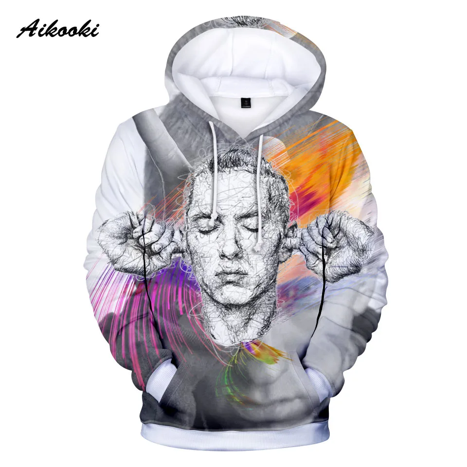 Harajuku Novelty Rapper Eminem 3D printed Hoodies Sweatshirts Men/Women Comfortable Sweatshirt Adult/Child Casual Pullovers