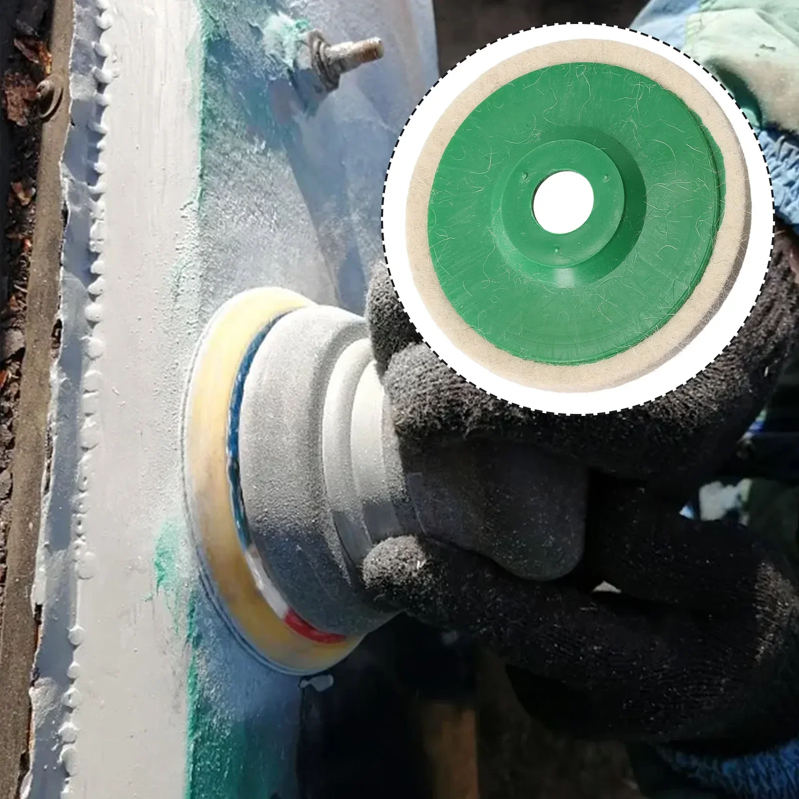 Инструмент Полировальная подушечка 5 дюймов Полировальный инструмент