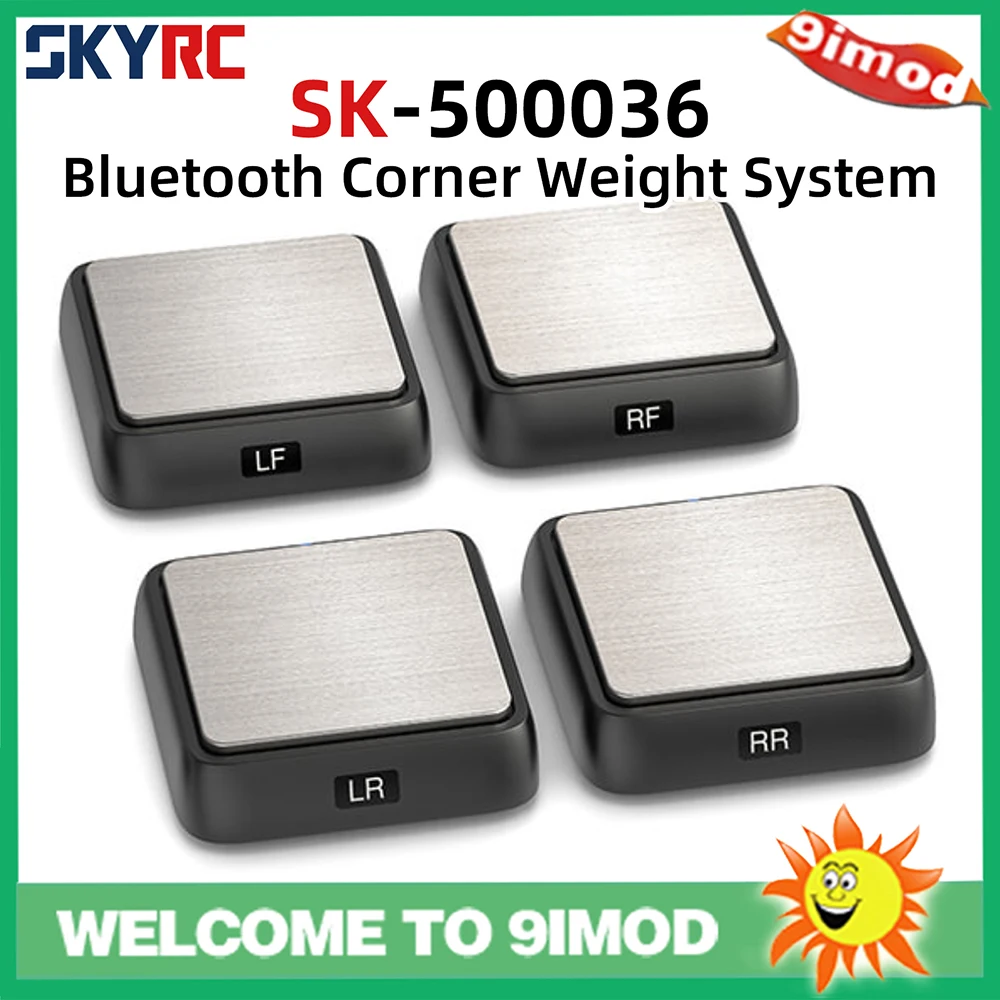 Фото Беспроводная система взвешивания SKYRC CWS Corner Weight System Bluetooth для радиоуправляемых моделей автомобилей, грузовиков, багги масштабов 1/8, 1/10, 1/12, модель SK-500036 №2