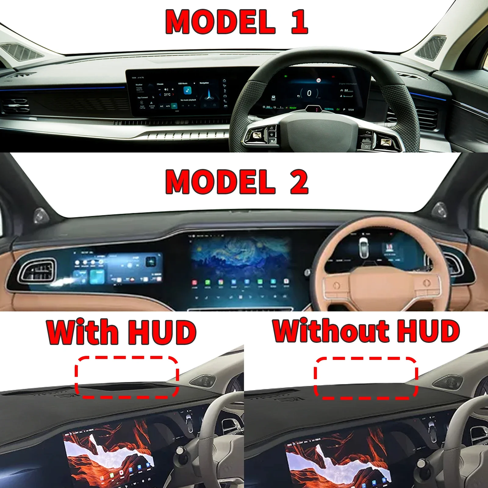 Фото Для MG 9 S9 RX9 QS 2025 2026 PHEV EV: Защитный коврик на приборную панель, солнцезащитный, анти-УФ, антибликовый, аксессуары для интерьера автомобиля №3