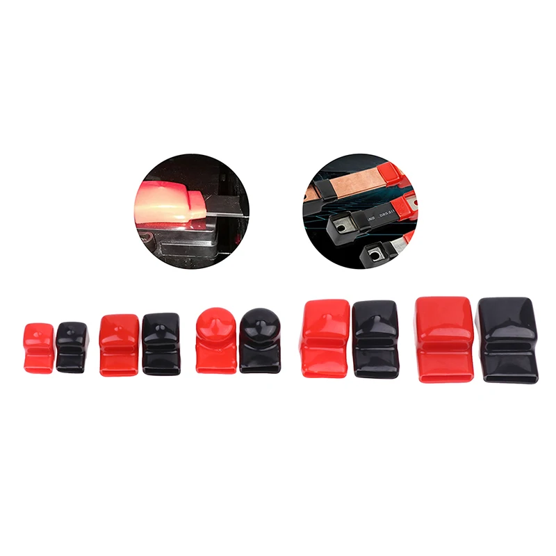 

1Pair Loose Protector For Busbar Bus Bar Battery Isolation Cover Terminal Cover Protection PVC Flexible