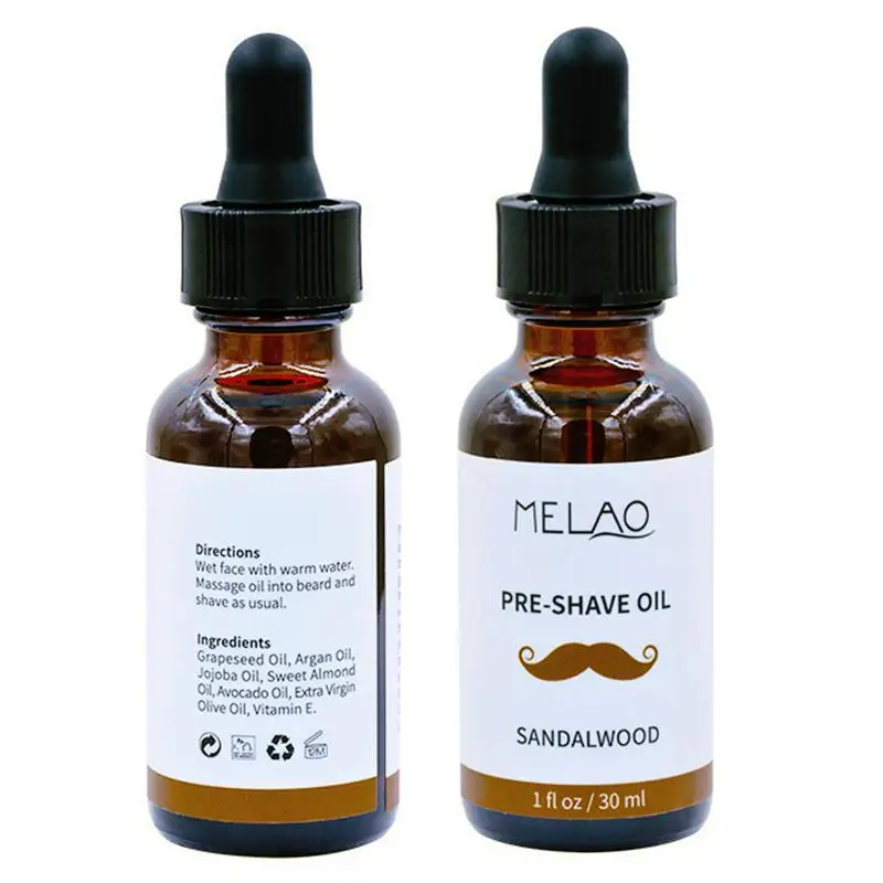 

Pre-Shave Oil For Men Beard Shaving Oil Beard Care Accessory Natural Male Beard Oil Moustache Care Shaving Pre Oil Hair Growth
