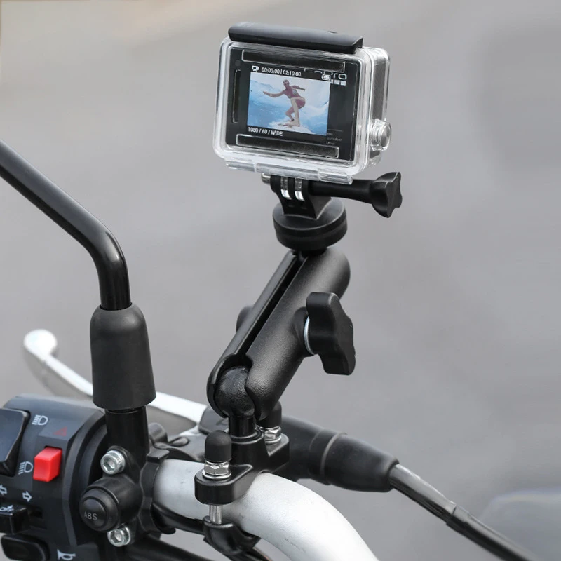 

Bike Mount For GoProHero11 10 9 360° Bike Mount Bracket Handlebar Mount Mirror Mount For SJCAM AKASO EKEN Insta360 Action Camera