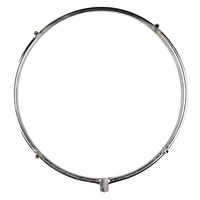 14 inch stainless steel ring for fog machine misting cooling system with 4 nozzle seats 10 24 unc thread 14 npt thread