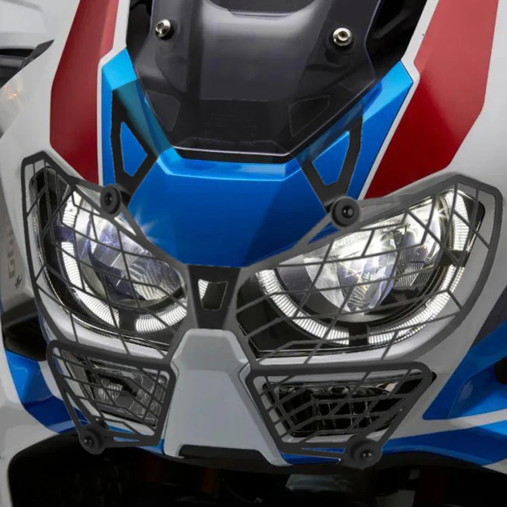 Motorcycle Headlight Grille Guard Cover Head Lamp Light Protector FOR HONDA CRF1100L AFRICA TWIN ADVENTURE SPORTS 2019 2020 2021