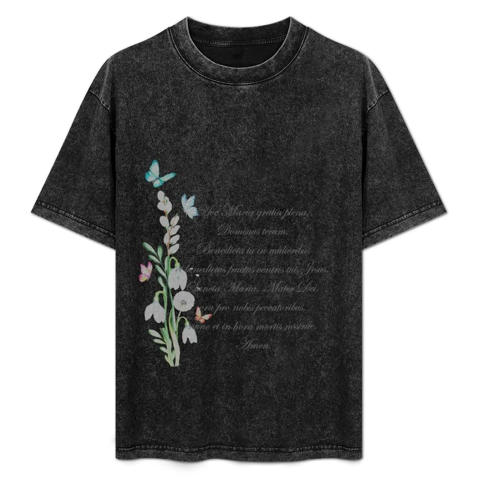 Футболка с четками в латиноамериканском стиле Ave Maria 5 милые топы футболка