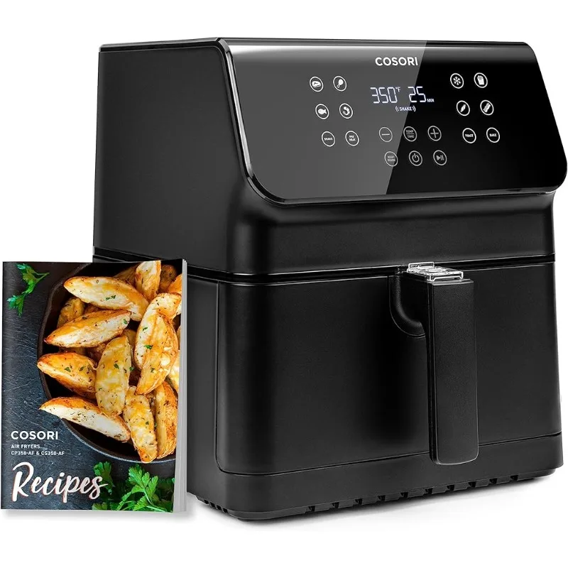 

COSORI Pro II Air Fryer Oven Combo, 5.8QT Large Cooker with 12 One-Touch Savable Custom Functions, Cookbook and Online Recipes