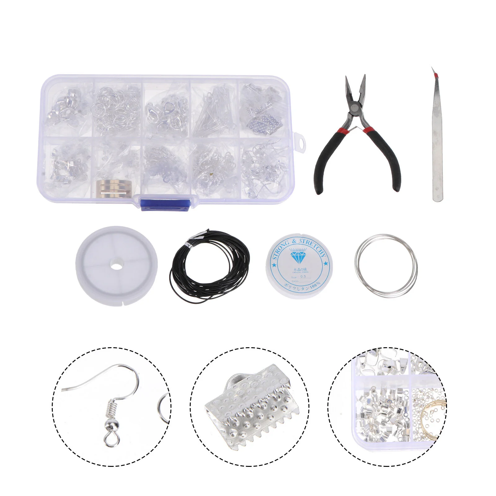 

1 Jewelry Kits Are and Widely Used Easy- to- use Jewelry Making Kits Are Used to Make Bracelets, Small Ornaments and Hair