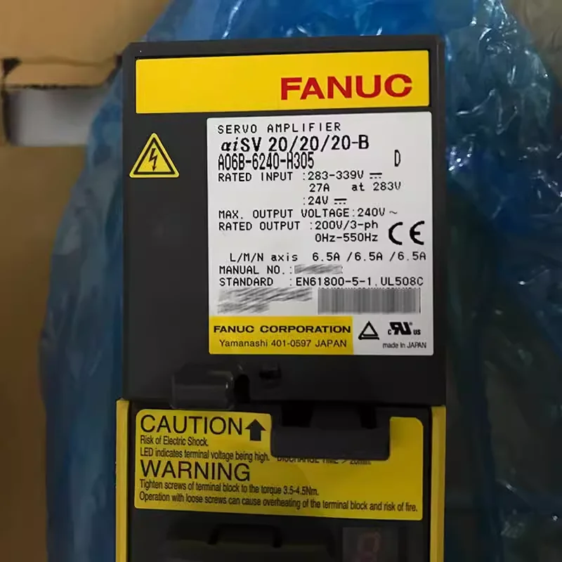 A06B-6240-H305 Новый сервопривод Fanuc в наличии быстрая доставка
