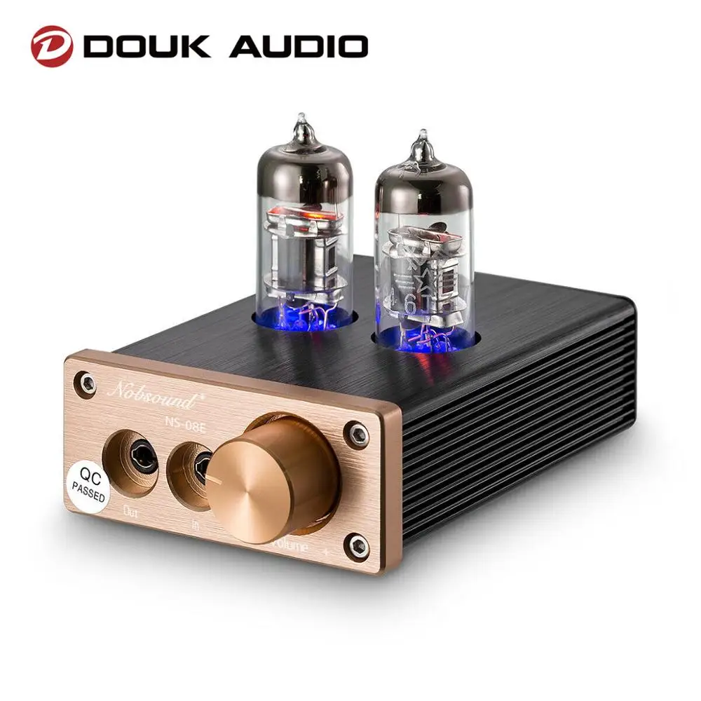 Мини-вакуумный трубчатый усилитель для наушников Douk Audio NS-08E лучший стерео аудио
