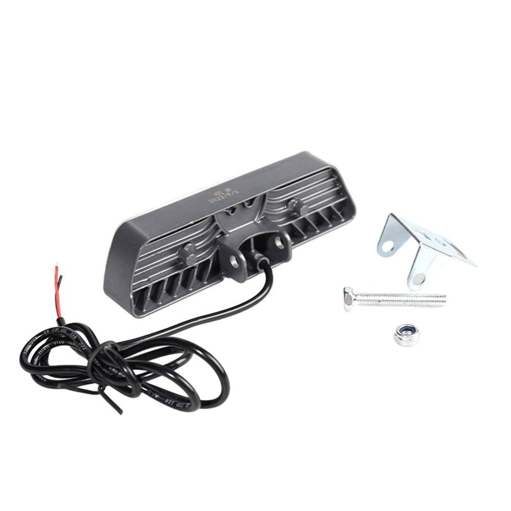 

Детали для велосипеда, 1 шт., фонарь для велосипеда, запчасти для скутера, 12-85 В, E-Bike, 129x35x25 мм, ABS + прочный алюминиевый сплав