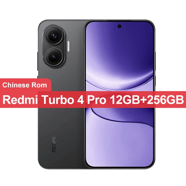 Redmi Turbo 4 Pro 12G/512G 新品未開封 Смартфон Xiaomi Redmi Turbo 4 Pro 16/512GB Black (CN