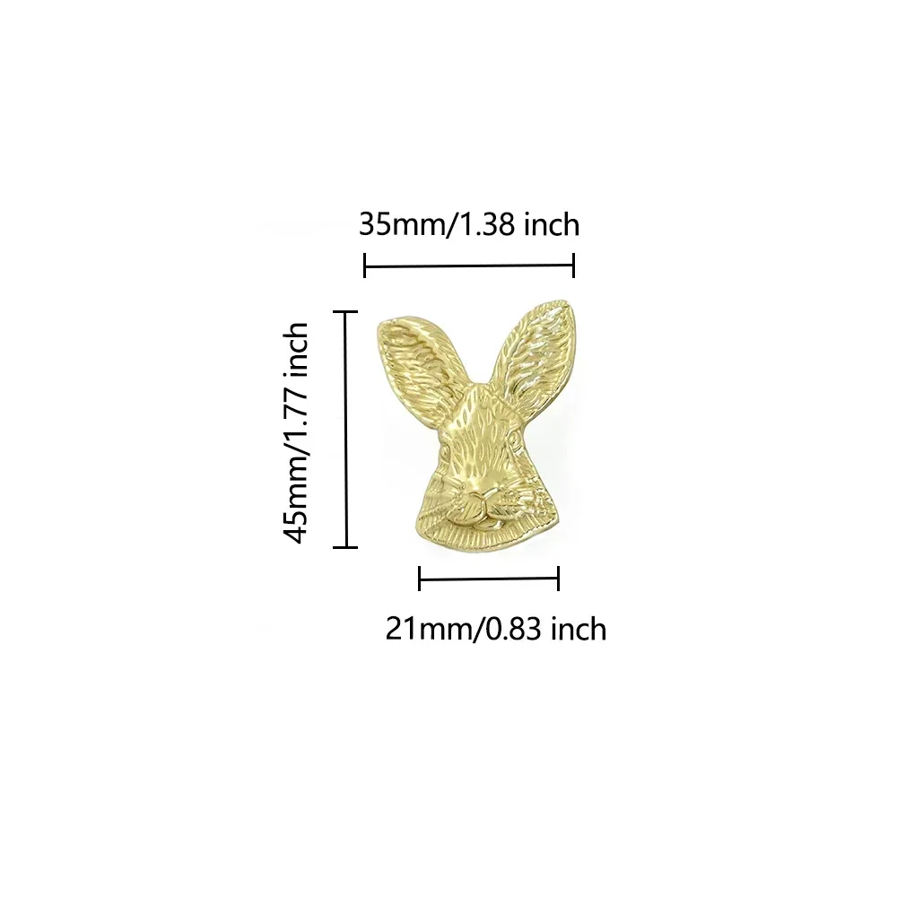 

Латунные дверные ручки с головой кролика, золотые ручки для ящиков кенгуру, домашний декор, ручки для комода, ручки для тумбочки, кухонная фурнитура