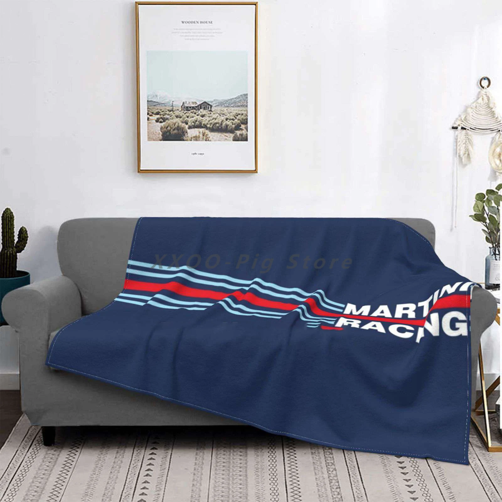 

I Racing Horizontal Stripe Hot Sale Printing High Qiality Flannel Blanket Lancia Delta Hf Integrate S4 Thema Stratos 037 Fiat