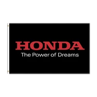 3x5 ft honda logo flag polyester digital printed racing banner for car club