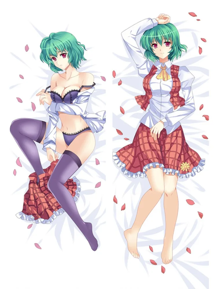 

Coscase Japanese Anime TouHou Project Shikieiki Yamaxanadu Dakimakura Body Decorative Pillowcases Hugging Pillow Cover Case