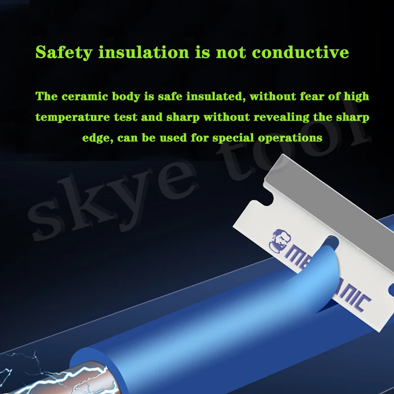 Набор высокоострых изоляционных керамических лезвий MECHANIC BC10 BC10S для резки