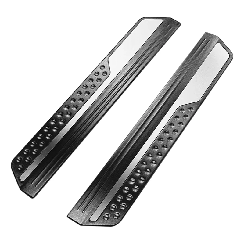 Door Sill Scuff Plate Guard Protector Cover Trim For Honda Vezel HR-V E:HEV 21-22 Exterior Outer Welcome Pedal B Parts