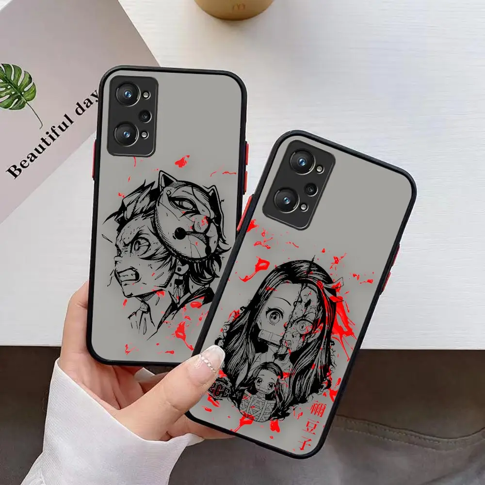 

Matte Case Funda Coque For Redmi K40 K30 K20 10C 9T 9C 9A 9 8A 8 7A 6 6A 5G PRO 5A PLUS Case Anime Demon Slayer Kimetsu No Yaiba
