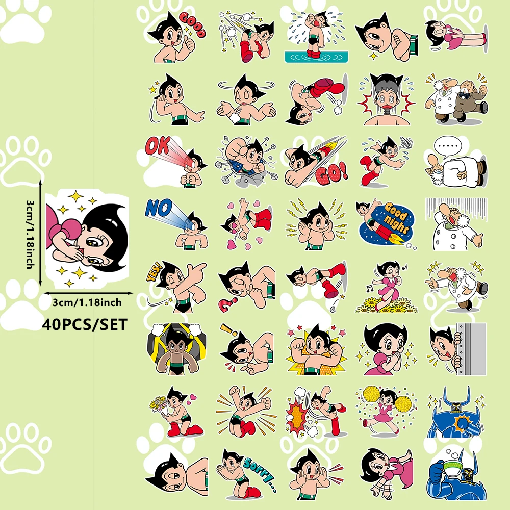 

Набор наклеек Astro Boy