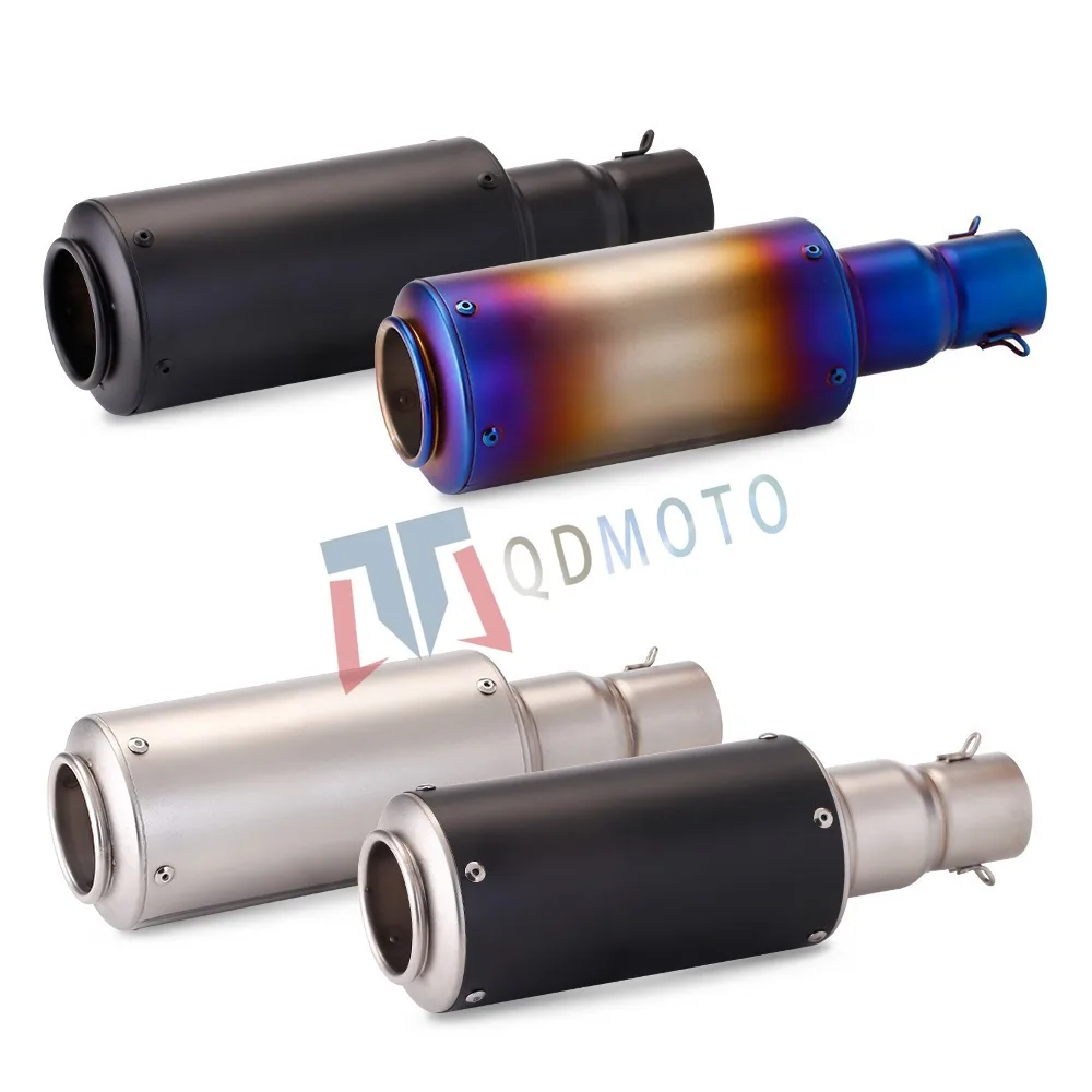 

51mm db killer general accessories motorcycle exhaust pipe for CB650F Z900 TMAX530 CB400 XMAX300 pipe exhaust