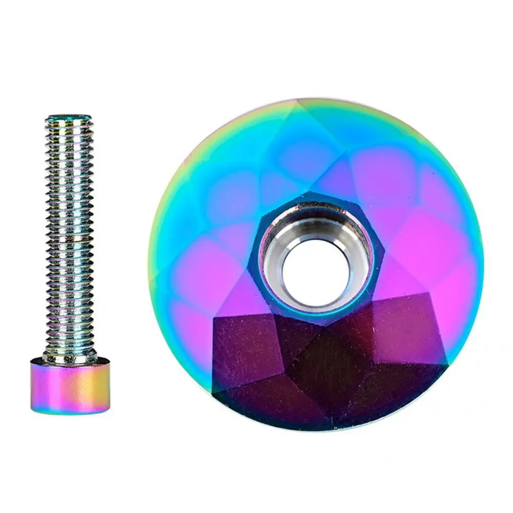 

Stem Top Cap Fashion Lightweight Concise Design Professional Stem Top Cap for Repair Headset Top Cover Headset Cover