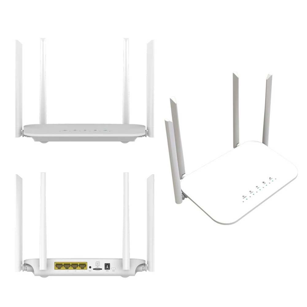 LC117 4G CPE Wi-Fi Маршрутизатор SIM-карты Точка доступа CAT4 32 пользователей RJ45 WAN LAN