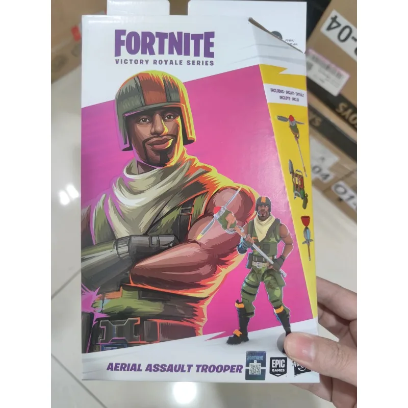 Фото Fortnite Endless Victory Forest Dweller Панк Тыква Воздушно-десантный солдат Ручная модель Дисплей Подарок Назад в школу Аниме Игрушки №3