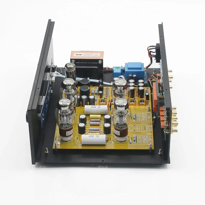 Аудиопредусилитель STR11A-Max Reference CARY AE-1 с ламповым усилителем 6SN7, дистанционным управлением, 4 входами и 2 выходами RCA. (art.: 3920dc4064b59) - 3920dc4064b59