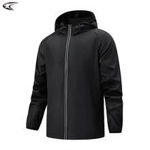 LNGXO Unisex Camping Jacket Waterproof Hiking Windbreaker Men Women Outdoor Climbing Quick Dry UV Protection Rain Coat Plus Size