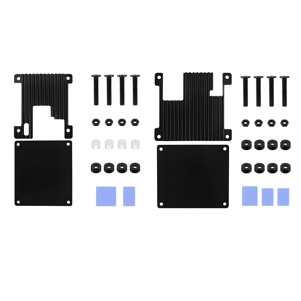 

For Orange Pi Zero/Orange Pi Zero 2 Aluminum Alloy Shell Passive Cooling CPU Heat Sink Enclosure Case Tool