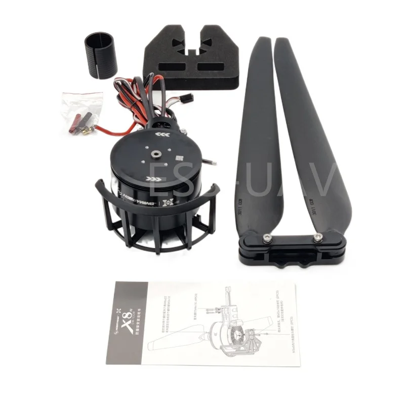 

Hobbywing Original FOC X8 Motor 3011 New Propeller 30mm 35mm 40mm Plant Protection Integrated Power System