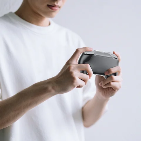 Прозрачная игровая ручка контроллера для Switch 2 Pro, удобный кронштейн, держатель для Switch 2 Pro, аксессуары
