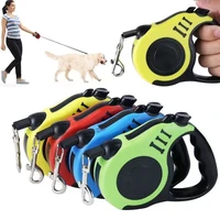 3m5m durable dog leash automatic retractable nylon cat lead extension puppy walking running lead roulette for dogs pet products